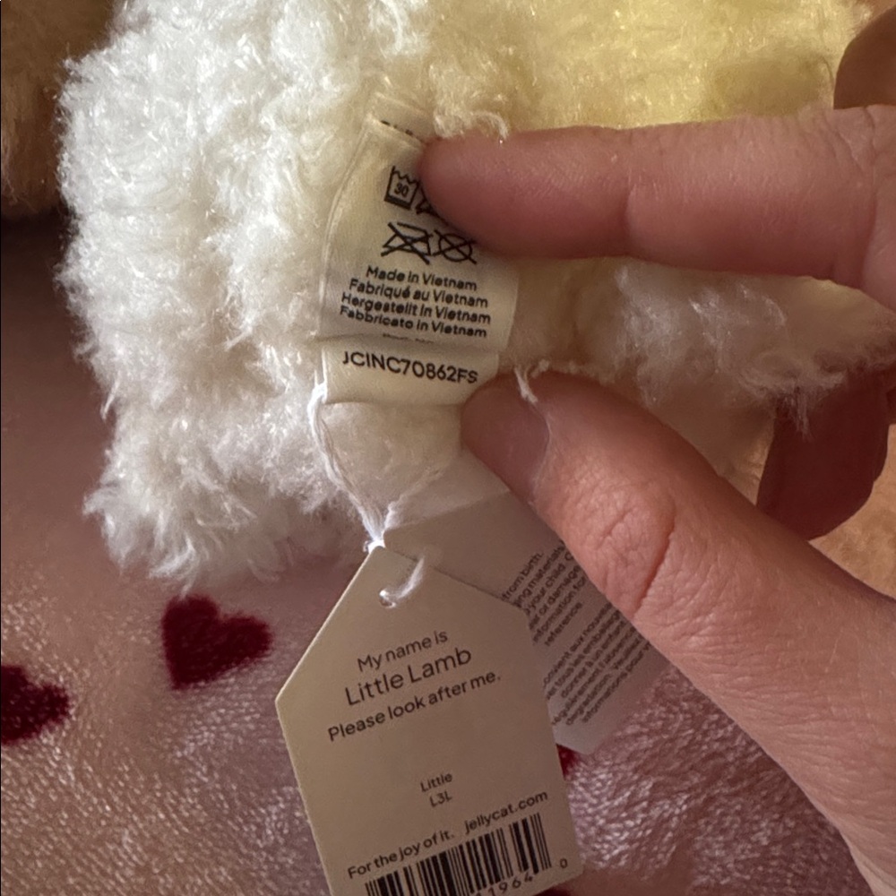 Jellycat Littles Quartet; little pig, little goat, little bear, little lamb - Picture 9 of 9